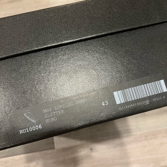 Giuseppe Zanotti Kriss High Tops - Black Glitter - Picture 8 of 8